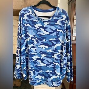 ZUDA Blue Camo Shirt